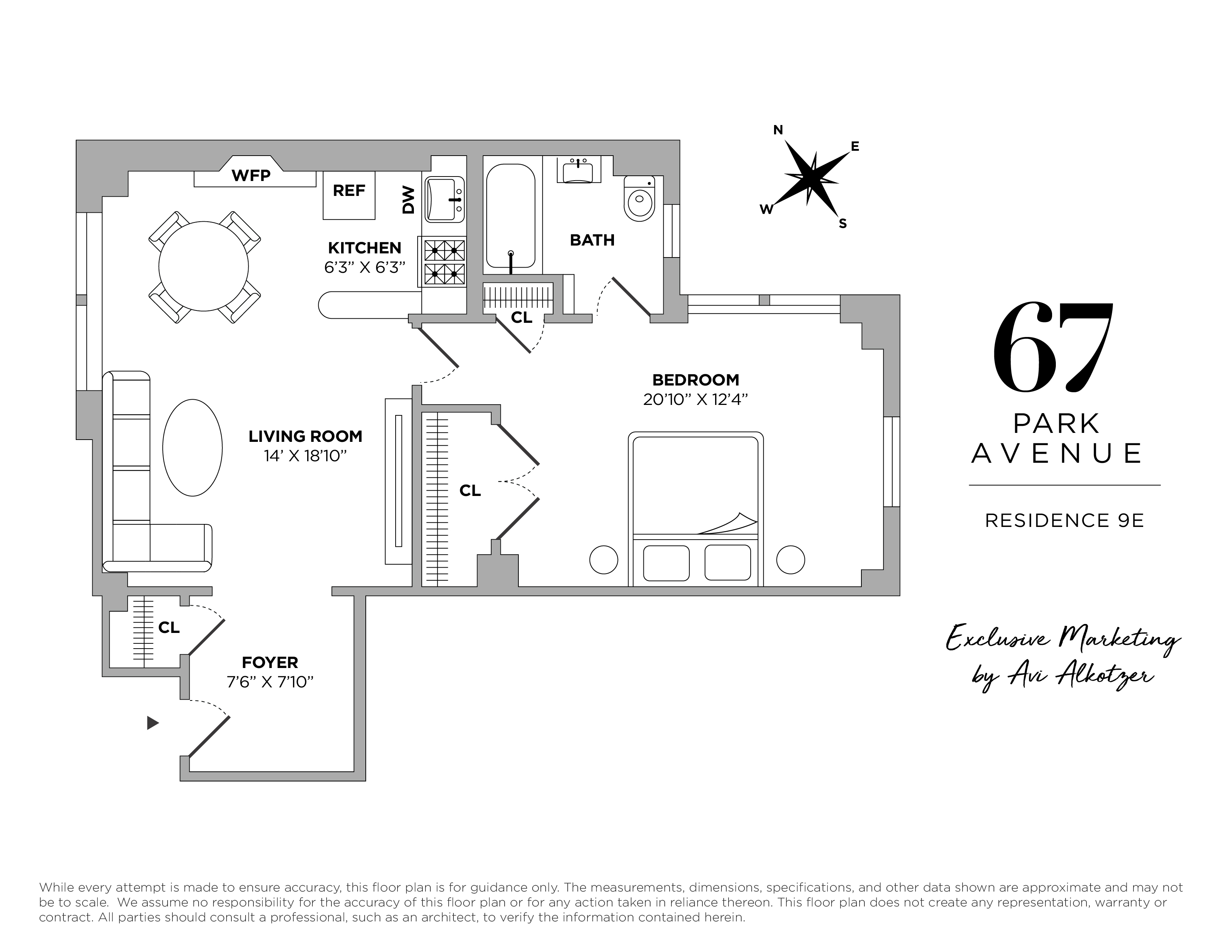 67 Park Avenue Unit 9E Compass