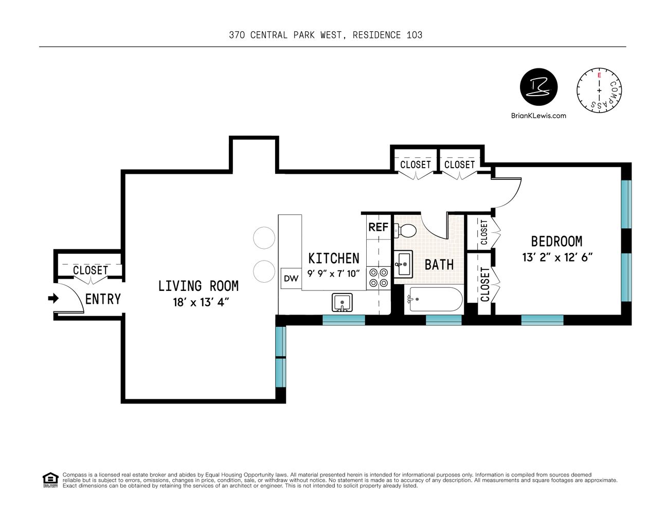 370 Central Park West, Unit 103, Manhattan, NY 10025 | Compass