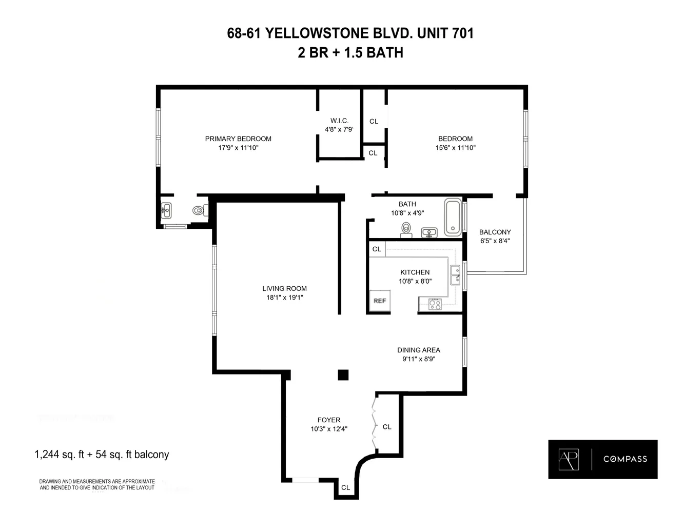 68-61 Yellowstone Boulevard, Unit 701 | Compass