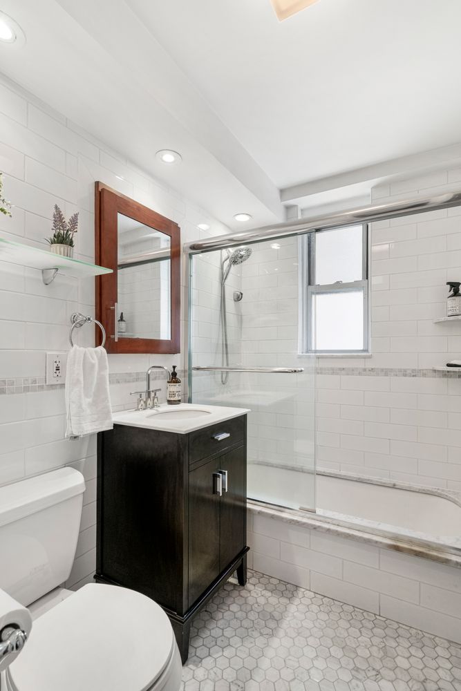 Small Space Bathroom Tour: Family of 5, NYC Apartment –