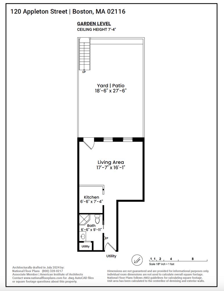 $3,800 | 120 Appleton Street | South End