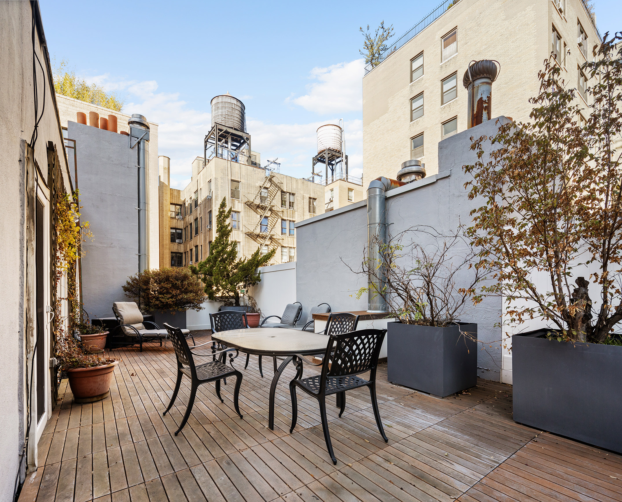 a view of balcony and patio