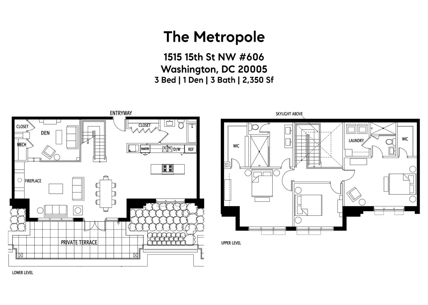 $2,450,000 | 1515 15th Street Northwest, Unit 606 | Logan Circle