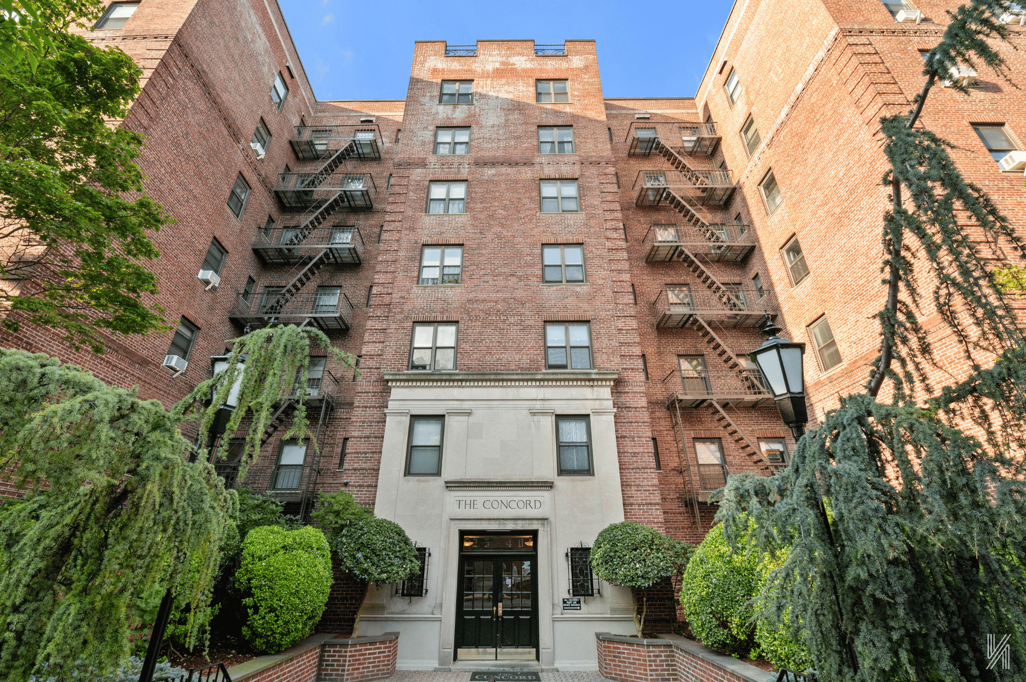 front view of a building