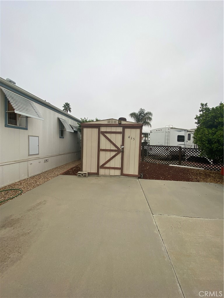 a view of parking garage