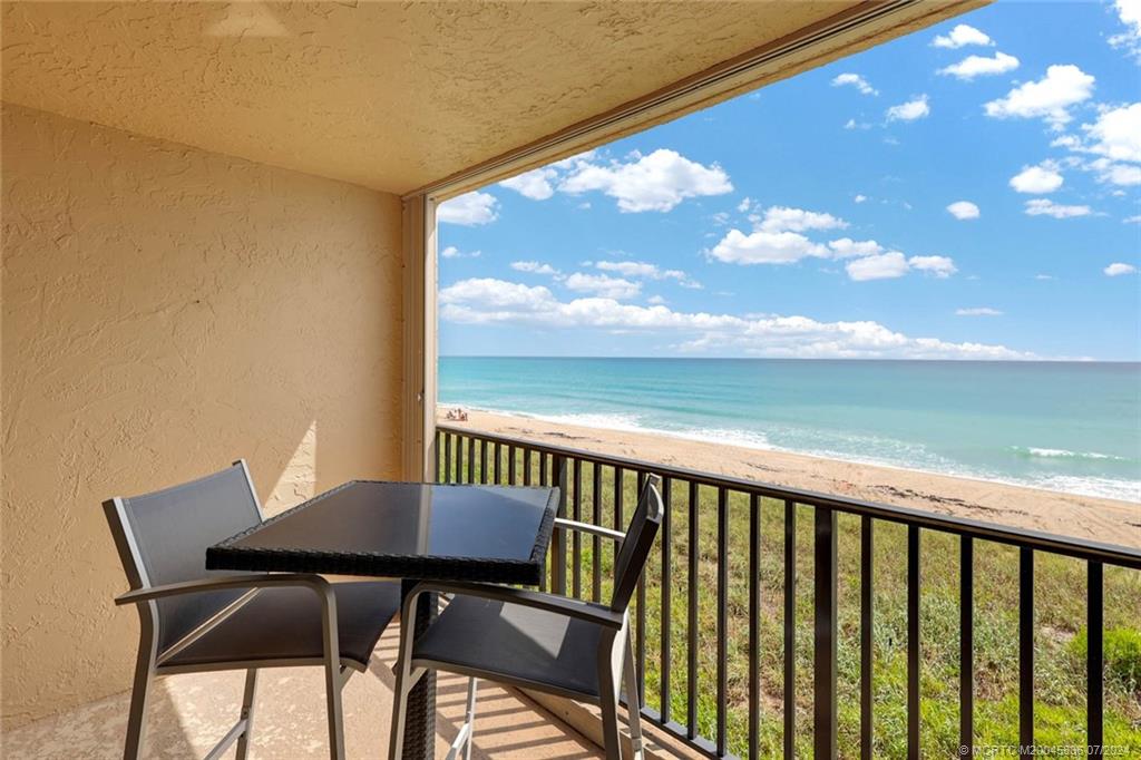 a view of balcony and patio