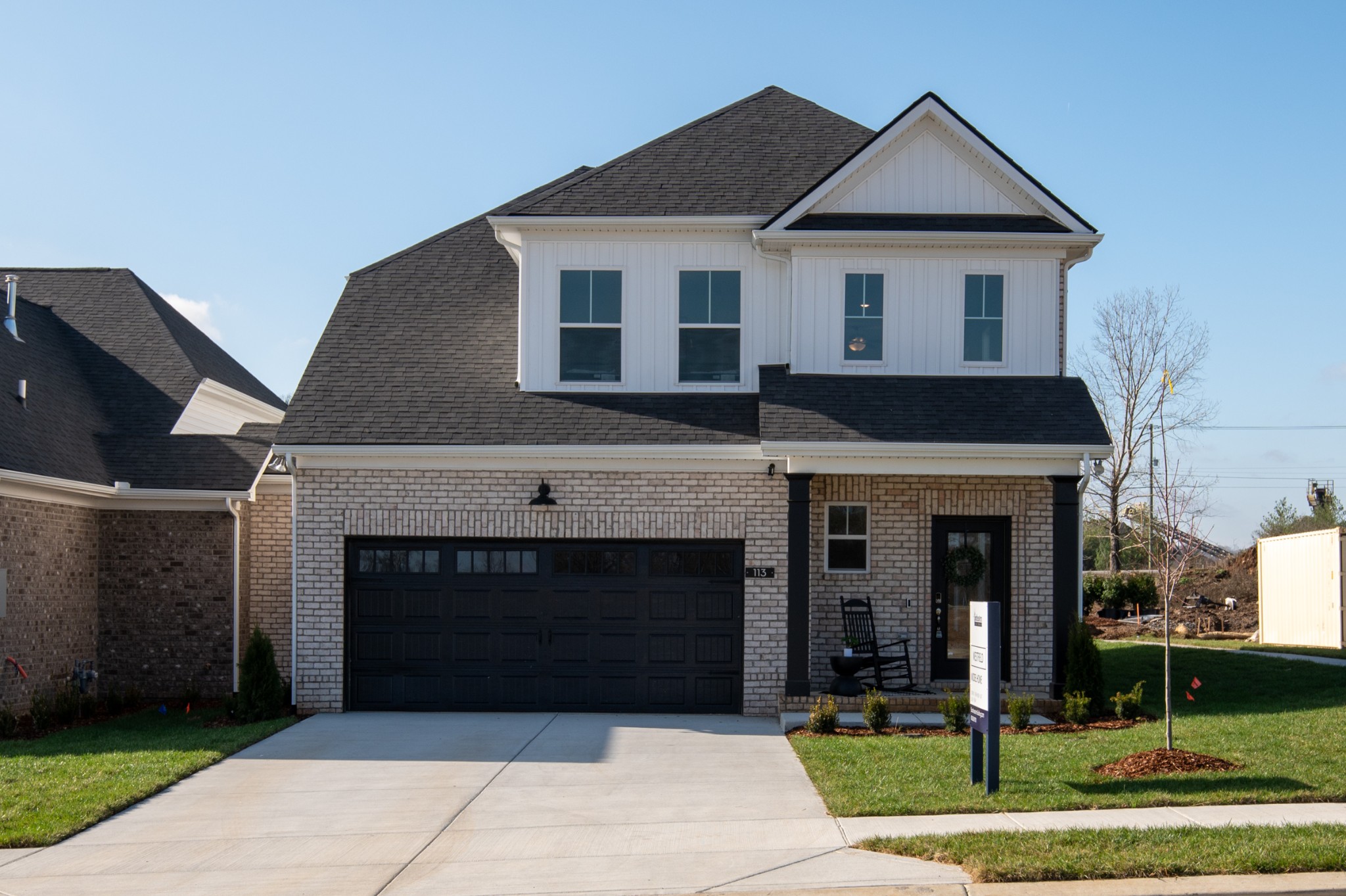 Picture of Model Home of the same floor plan. Front elevation and selections will vary on actual home.