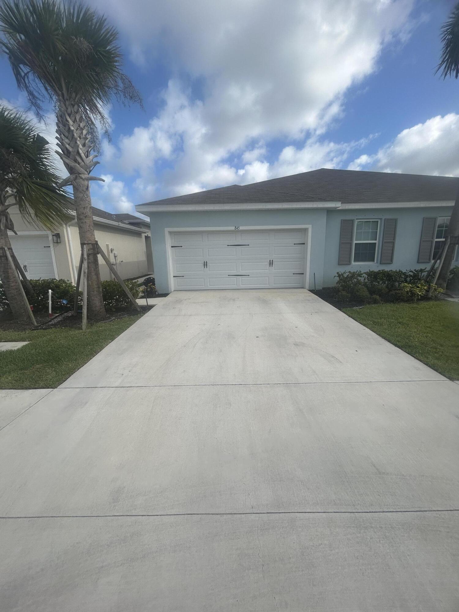 a view of a parking space in a house