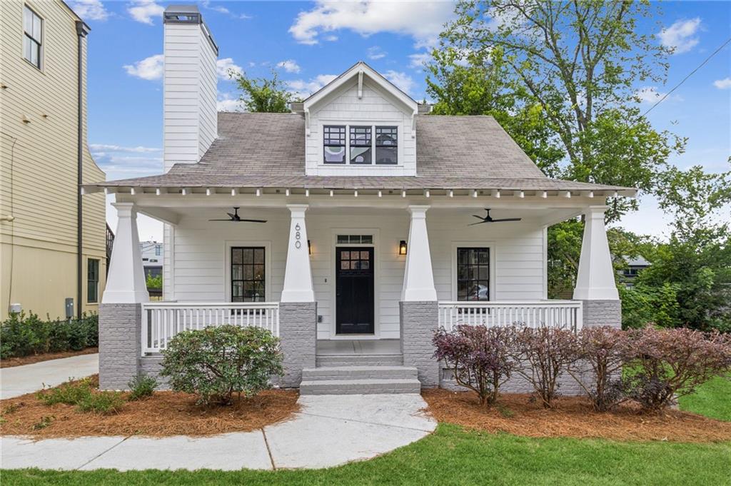 front view of house with a yard