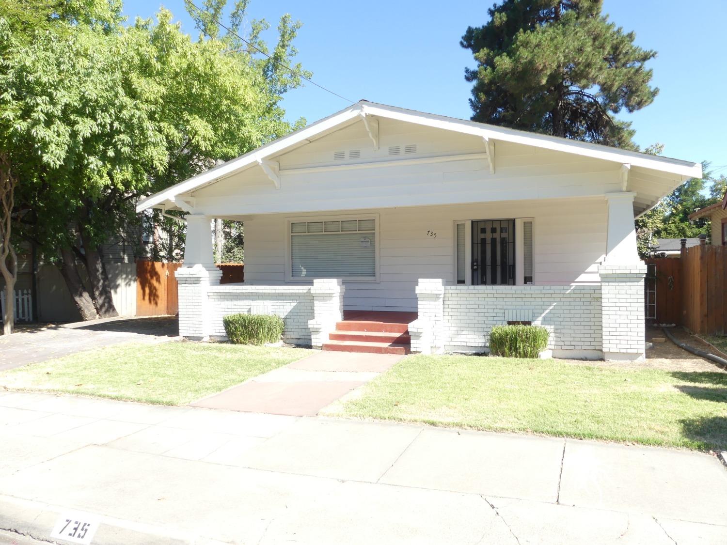 a view of a house with a patio