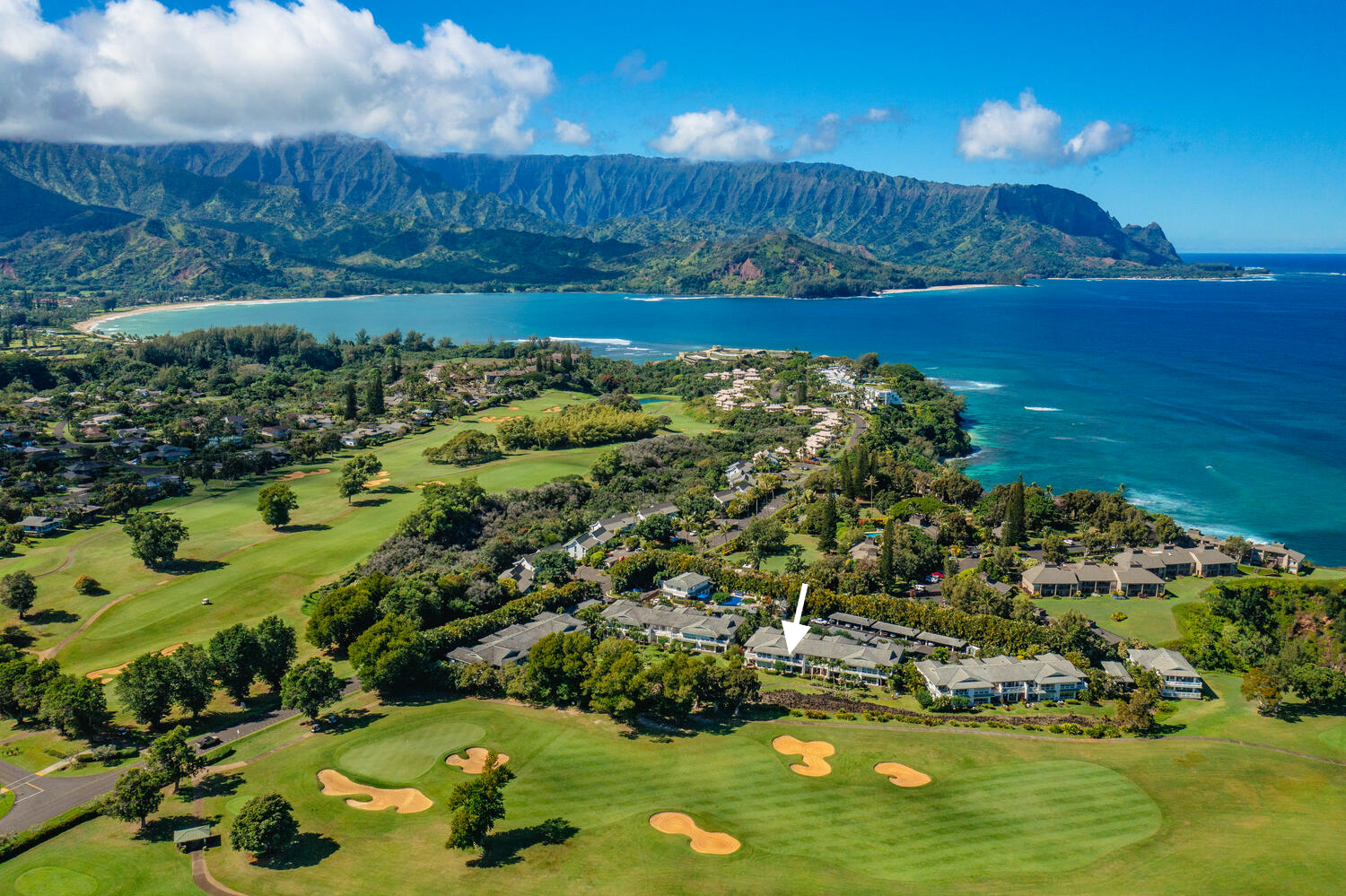 Welcome to Paradise! Nestled along the scenic 8th hole of the renowned Princeville Makai Golf Course, this exceptional property offers an unbeatable location just minutes from Kauai�"s most stunning beaches, including the iconic Hanalei Bay.