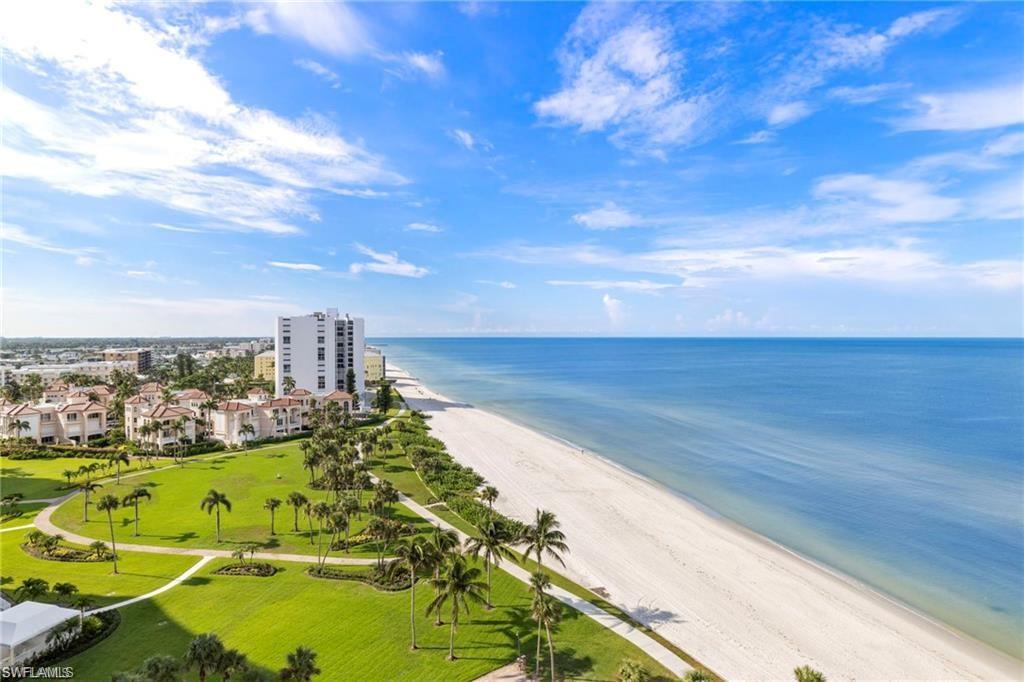 Endless views down the beach from the balcony of PH7 in Surfsedge