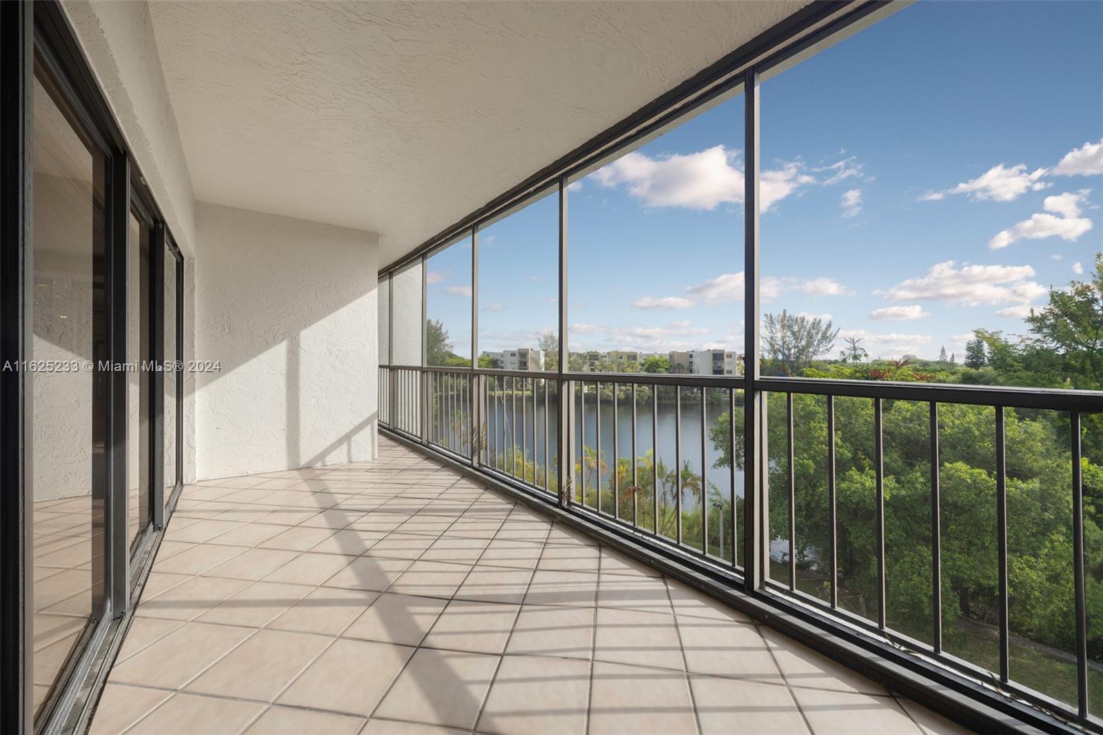 a view of balcony