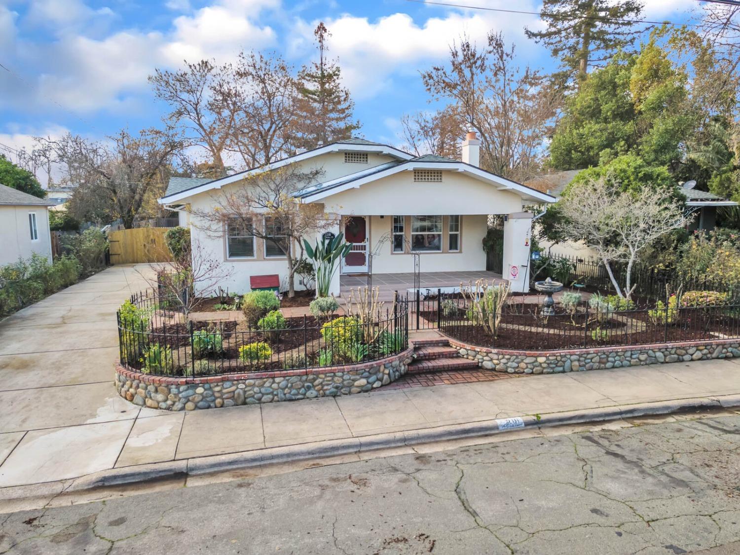 a front view of a house with porch