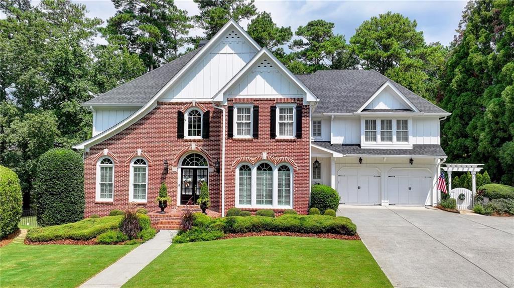 front view of house with a yard