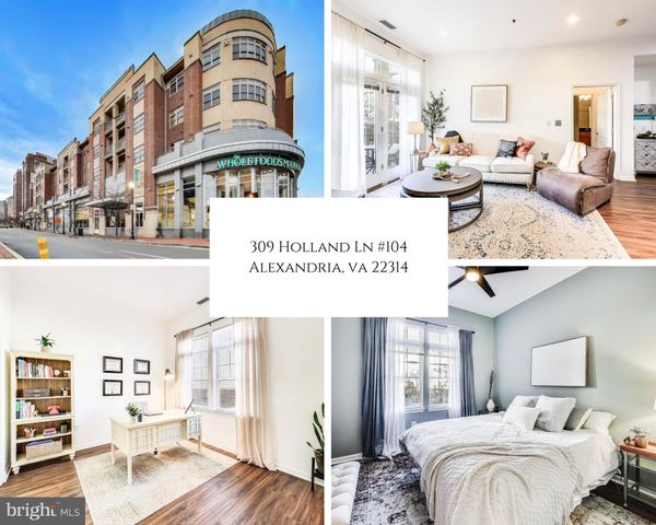 $599,000 | 309 Holland Lane, Unit 104 | Old Town