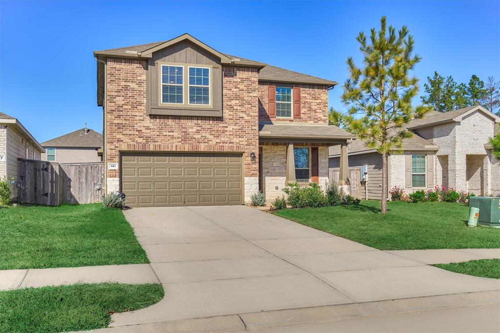 The home has great curb appeal and is located toward the back of the neighborhood where it is nice and quiet.