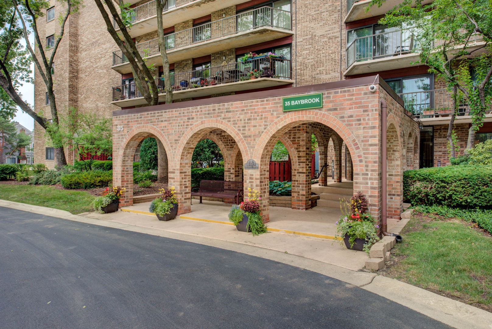 a view of a two couches and a patio