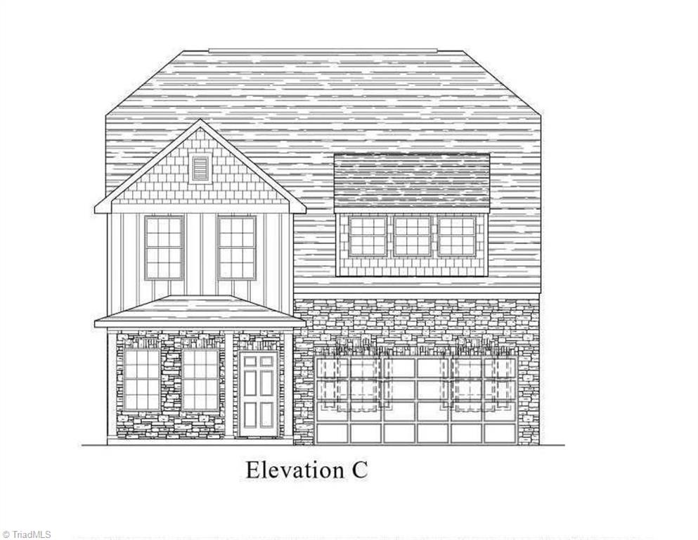 Rendering of the home being build.