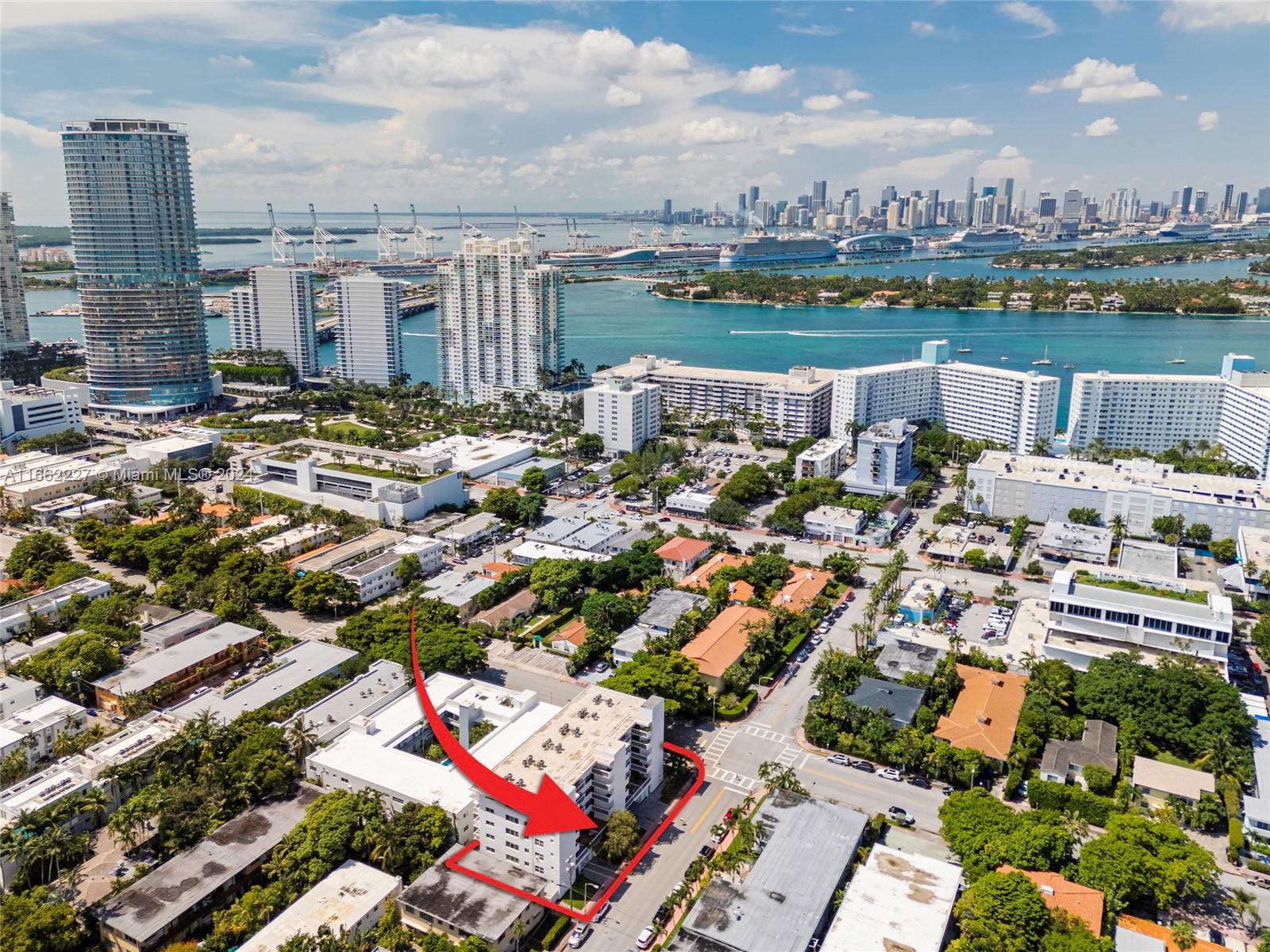 an aerial view of a city with lots of residential buildings