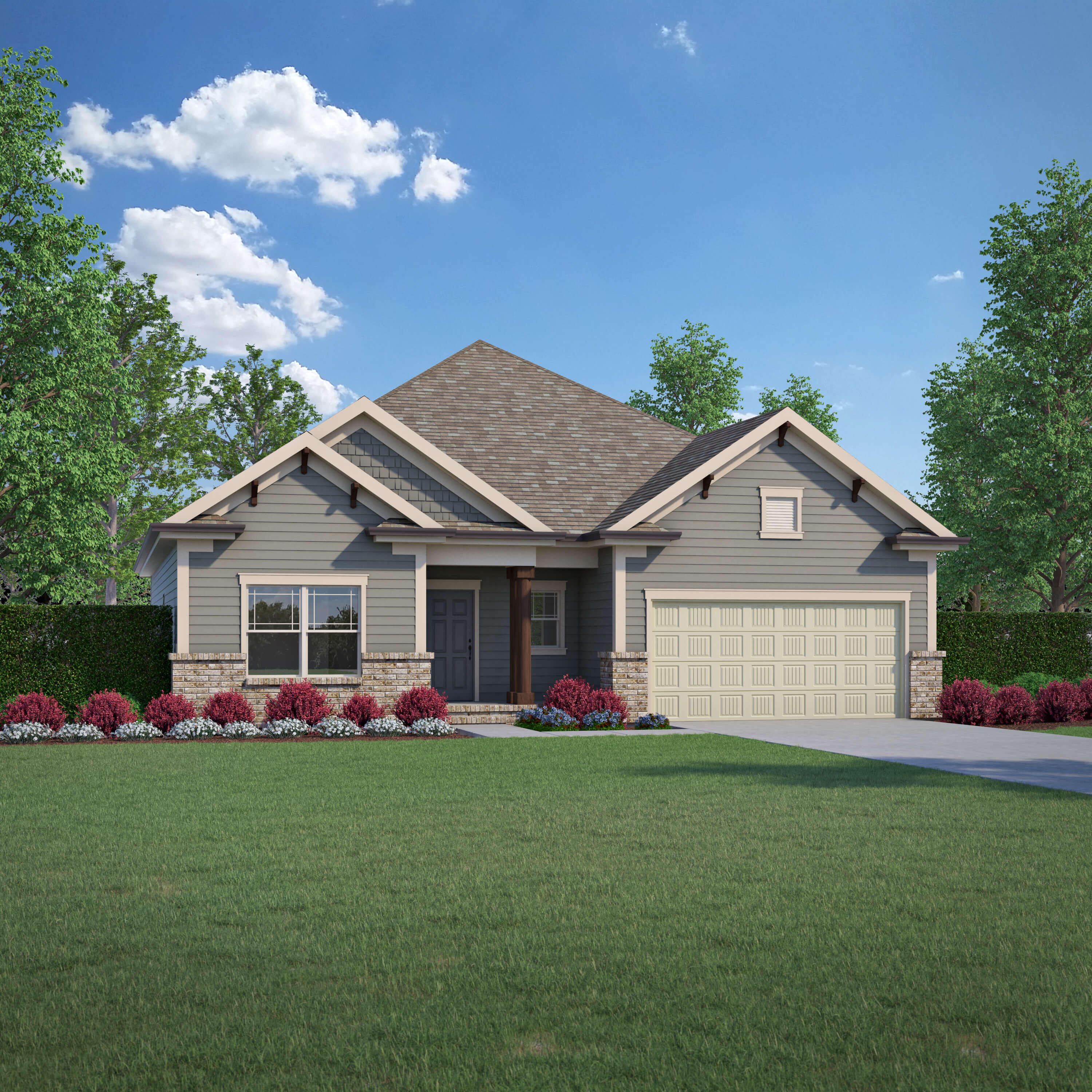 Dover Springs Home Plan Rendering