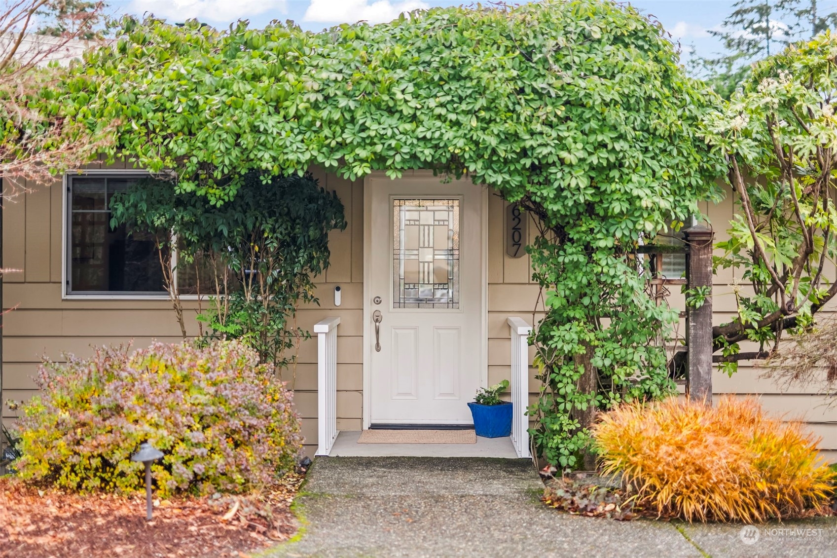 front view of a house