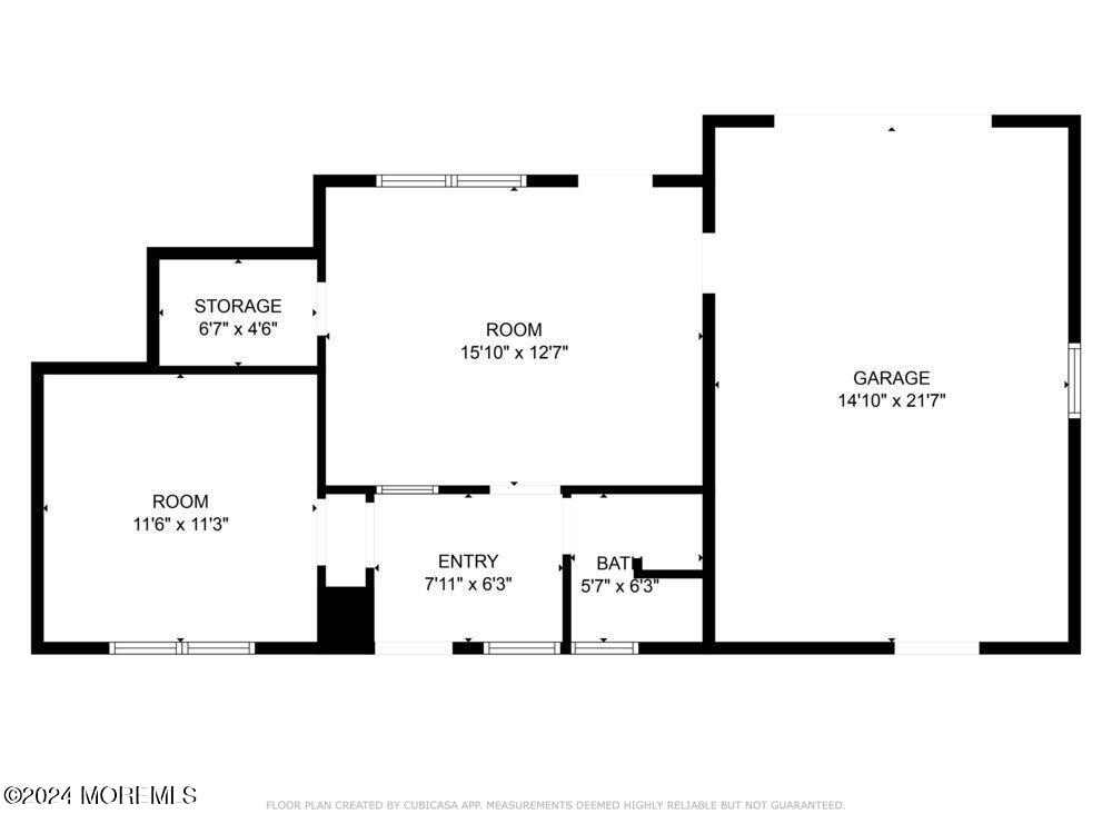 a picture of a floor plan