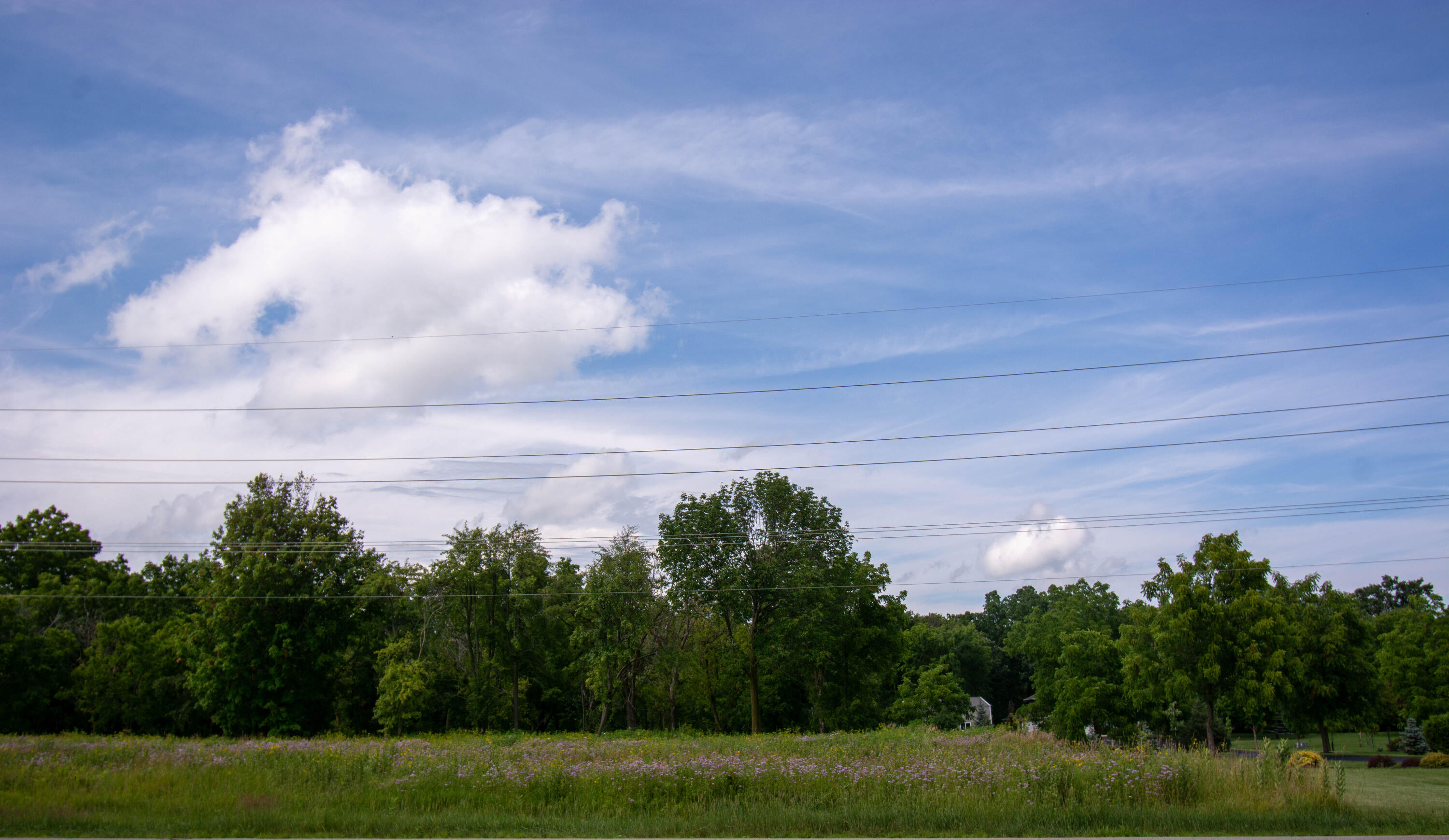 View from Hwy H