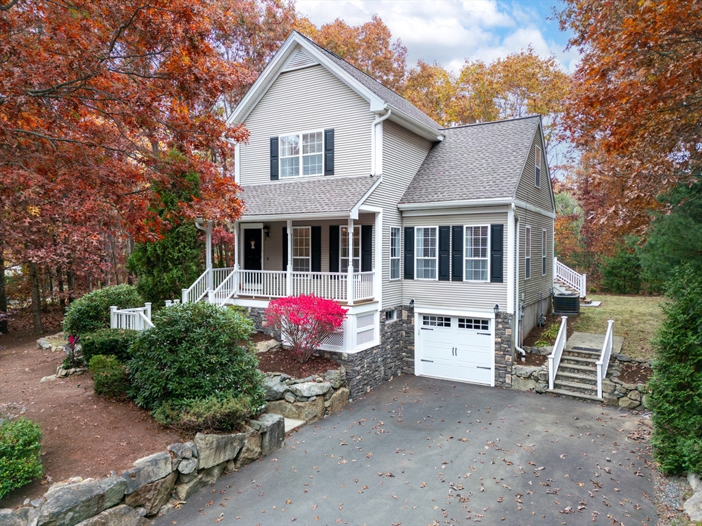 front view of house with a yard