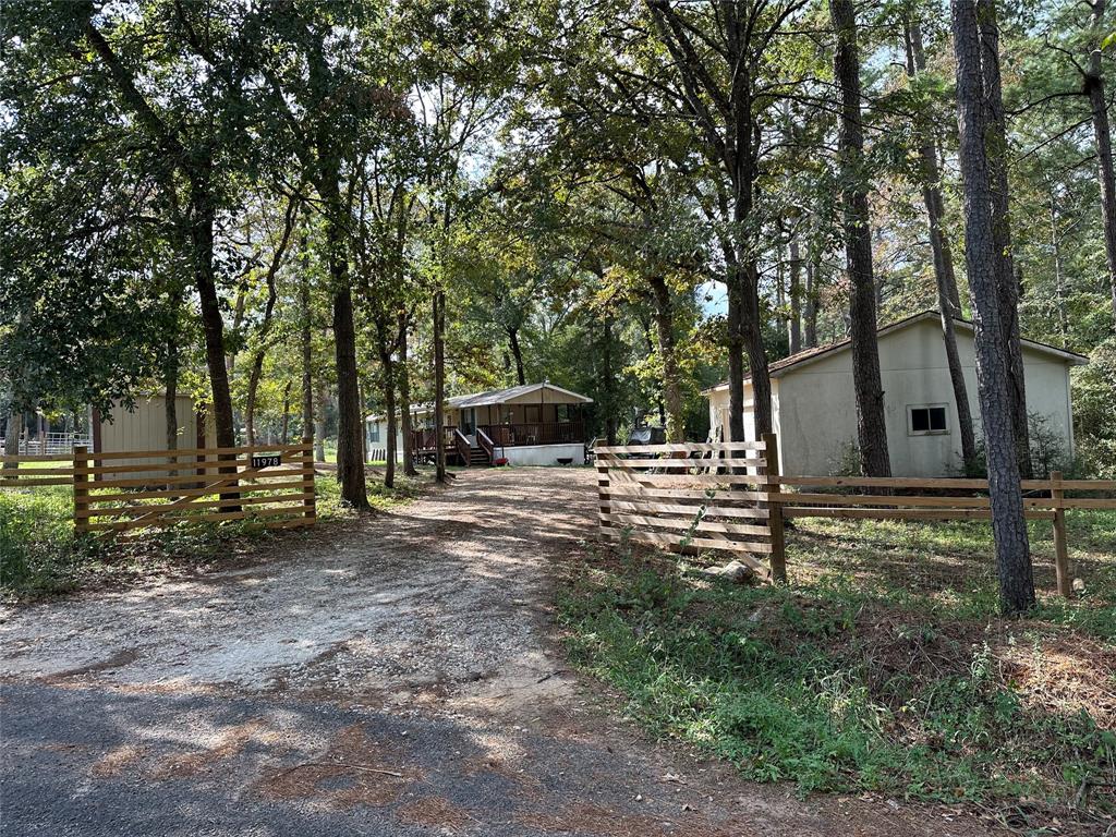 a view of a outdoor space with trees