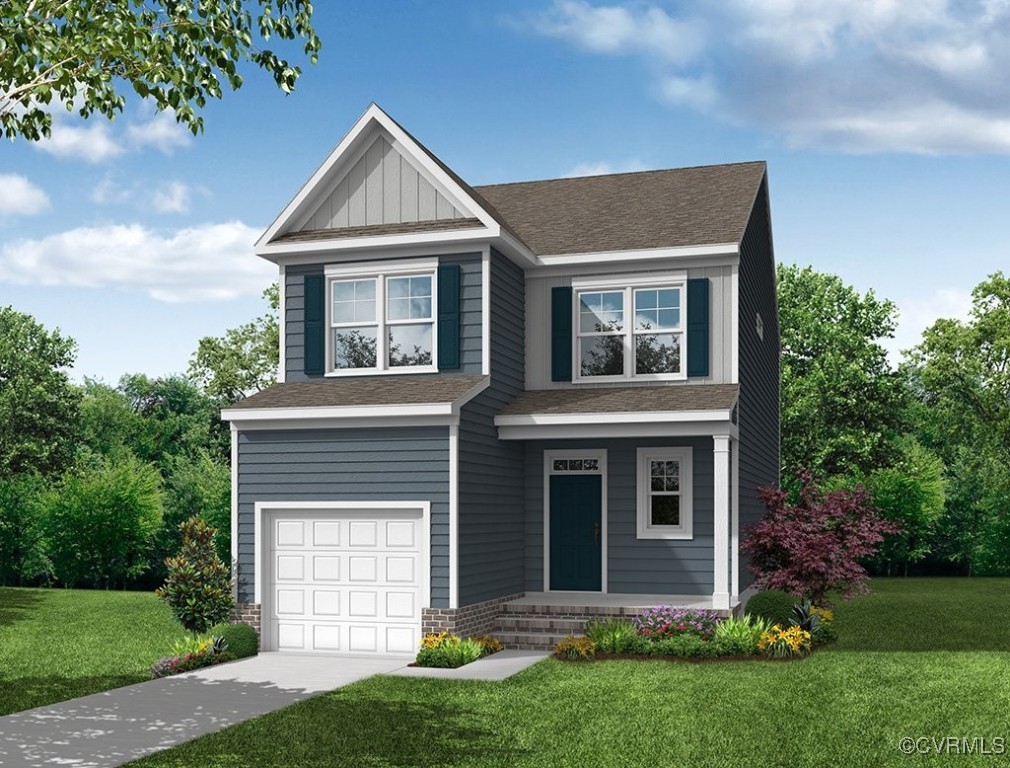 The Whitlock is a two-story home with 3 bedrooms a