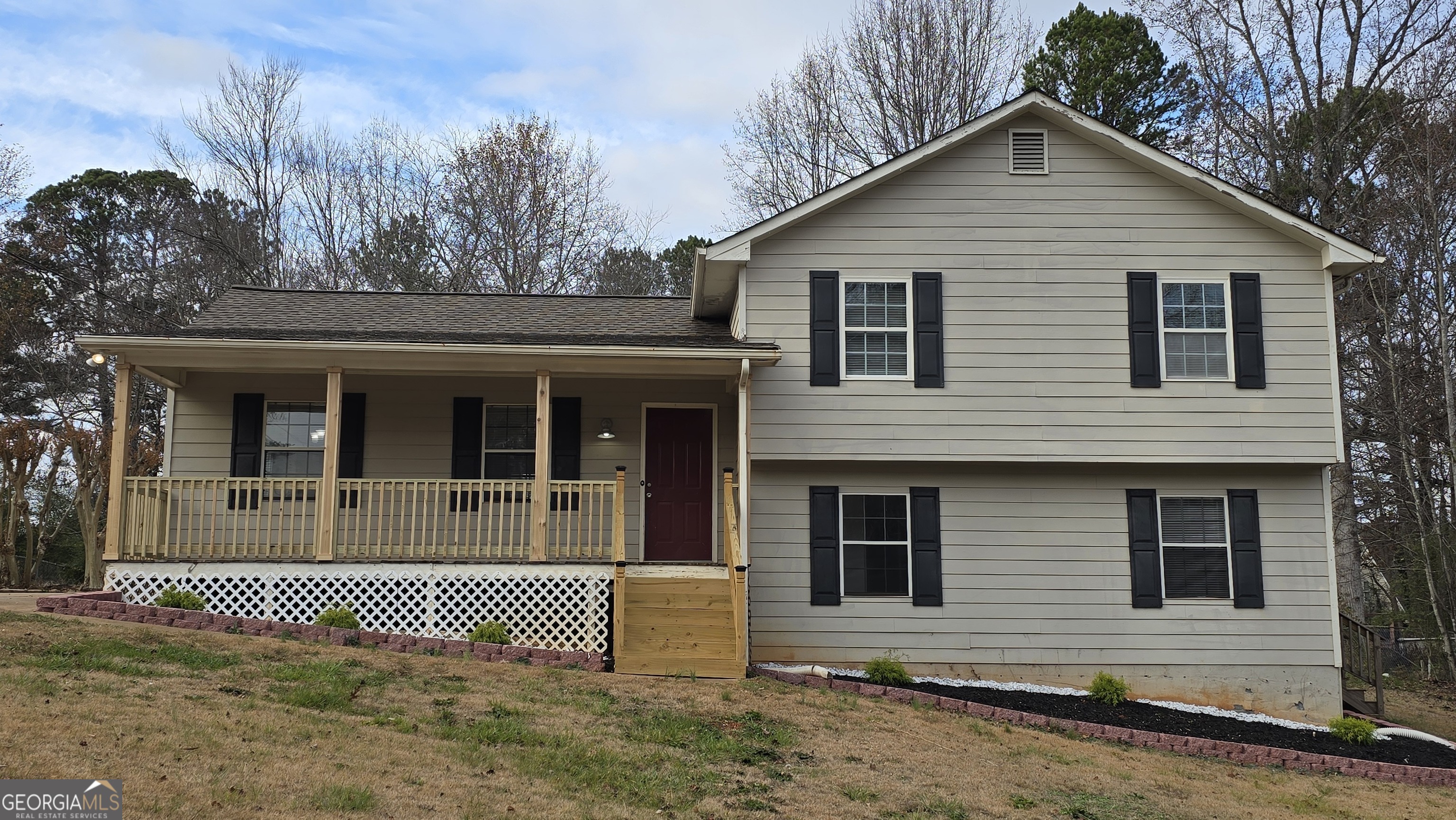 front view of a house