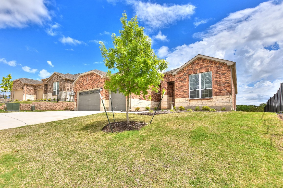 Stellar plan with Oversized 3 Car Garage with Tandem area for golf cart or work bench.