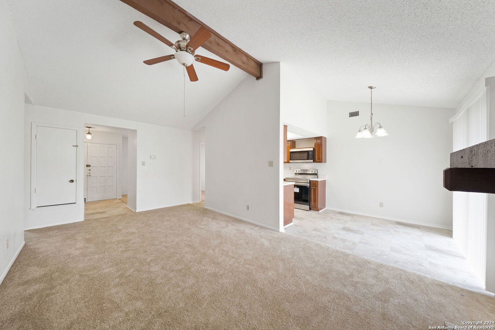 wooden floor in an empty room