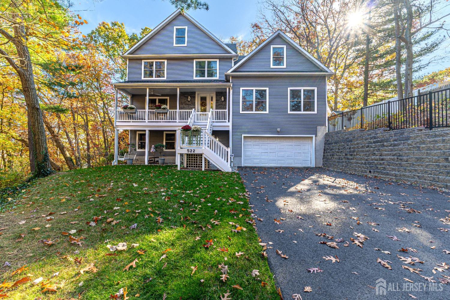 front view of house with a yard