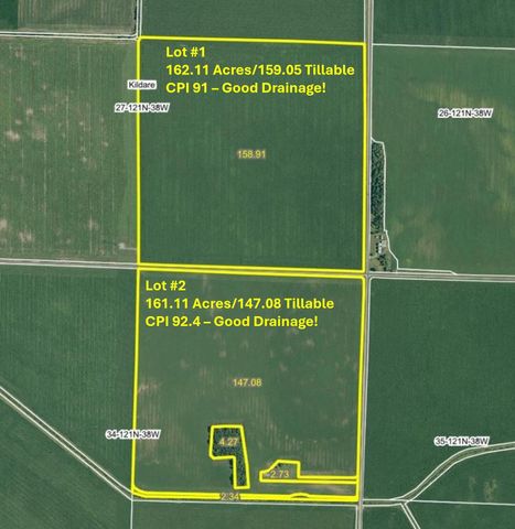 $1 | 550 100th Avenue Southeast | Kildare Township - Swift County