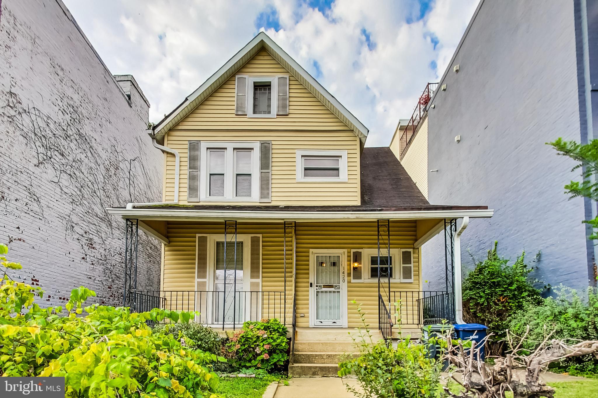 front view of a house