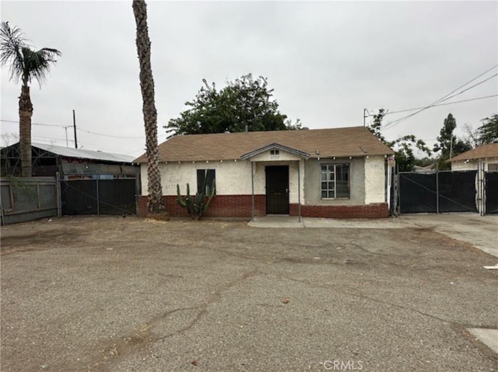 a front view of a house with a garage