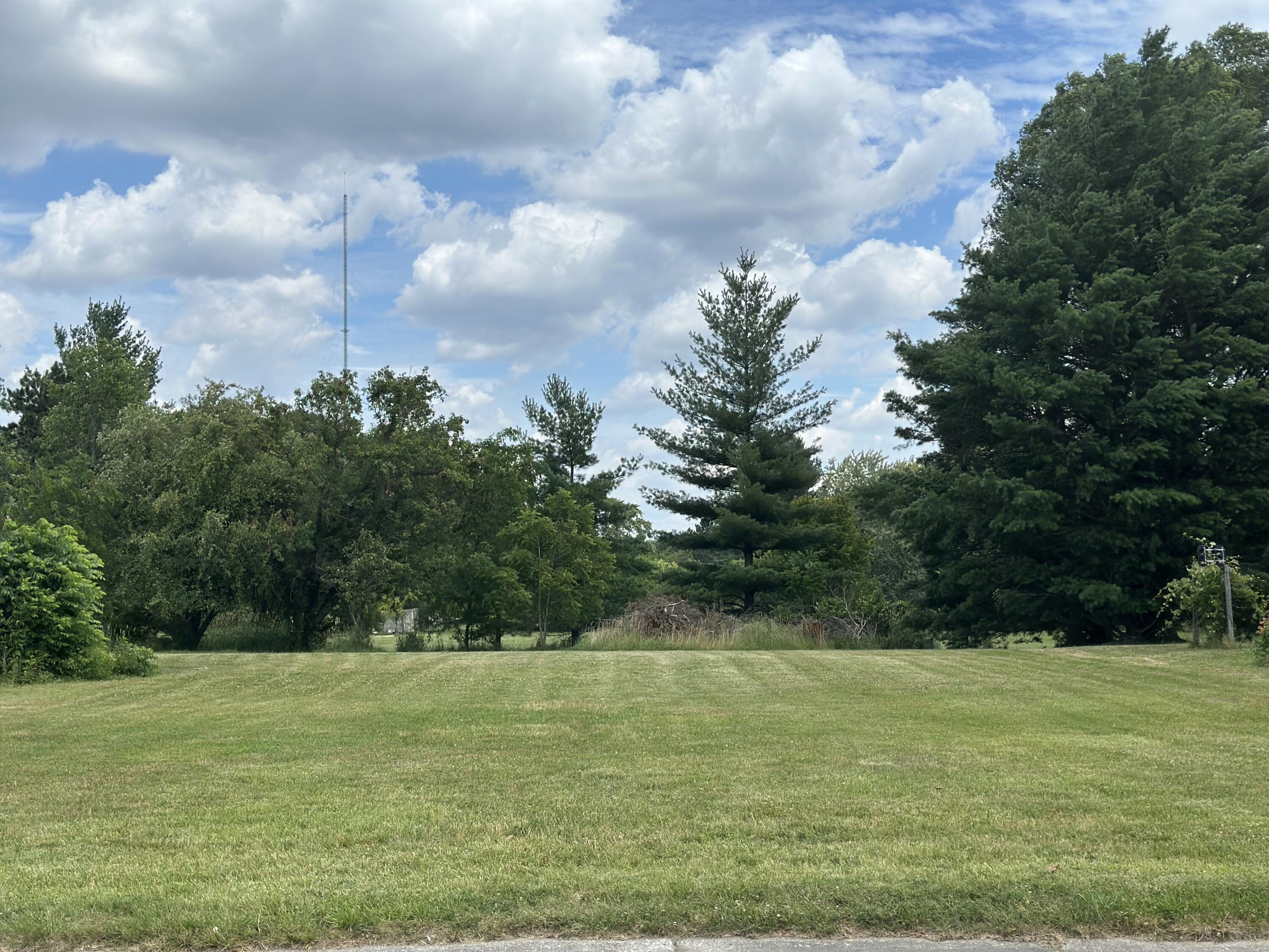 a view of a grassy field