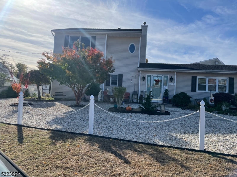 a front view of a house with porch