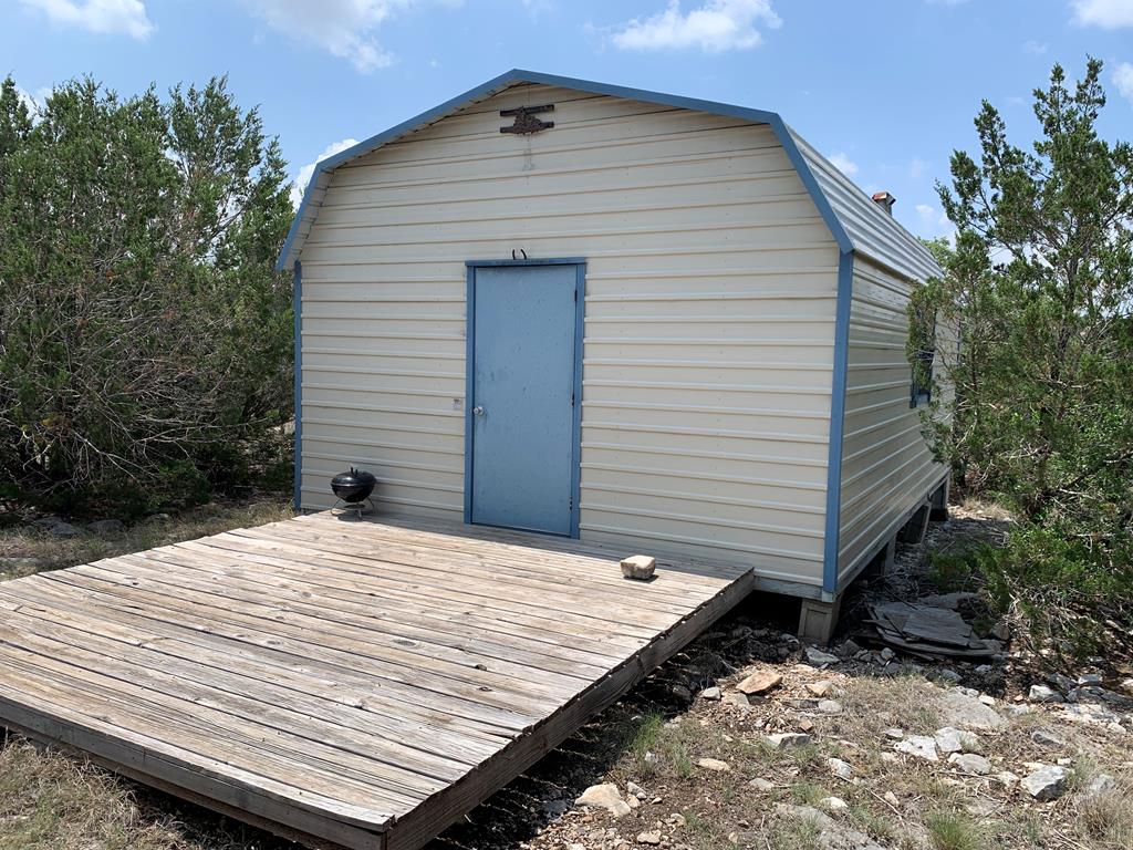 a view of a roof deck