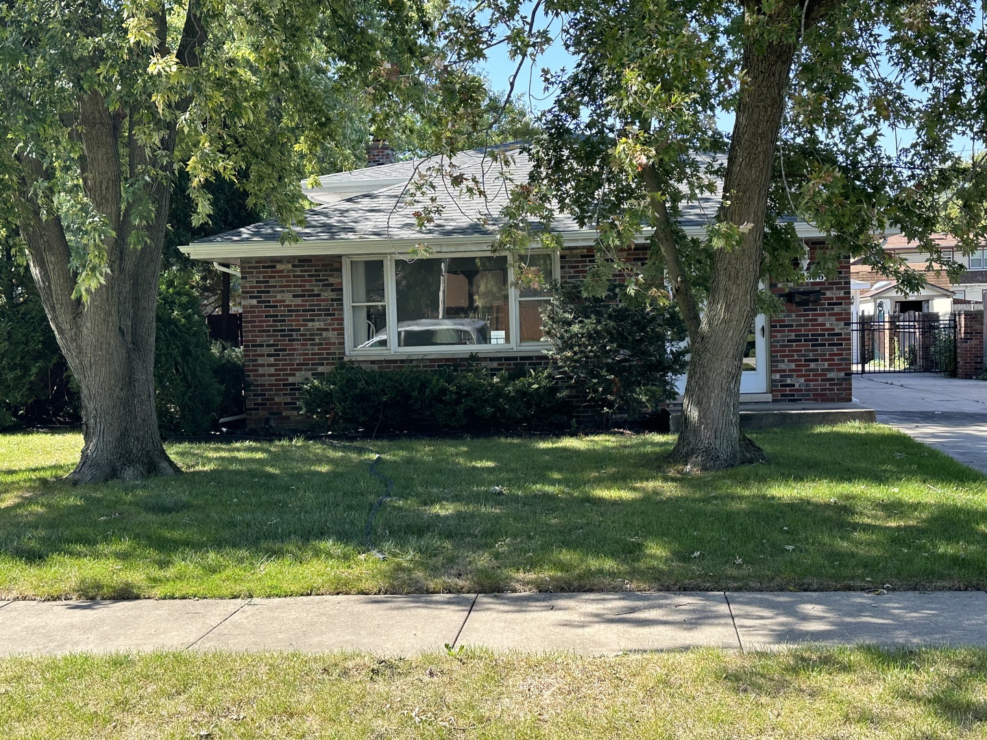 a view of a house with a swimming pool