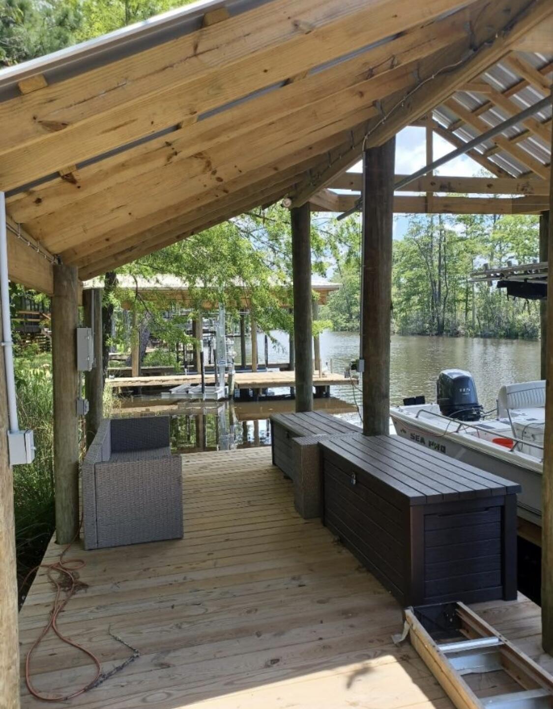 a view of living room with furniture and garden