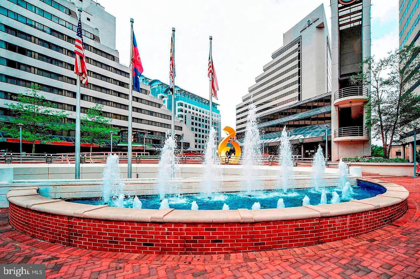 Bethesda Metro Fountain, Bethesda, MD, The fountain at the …