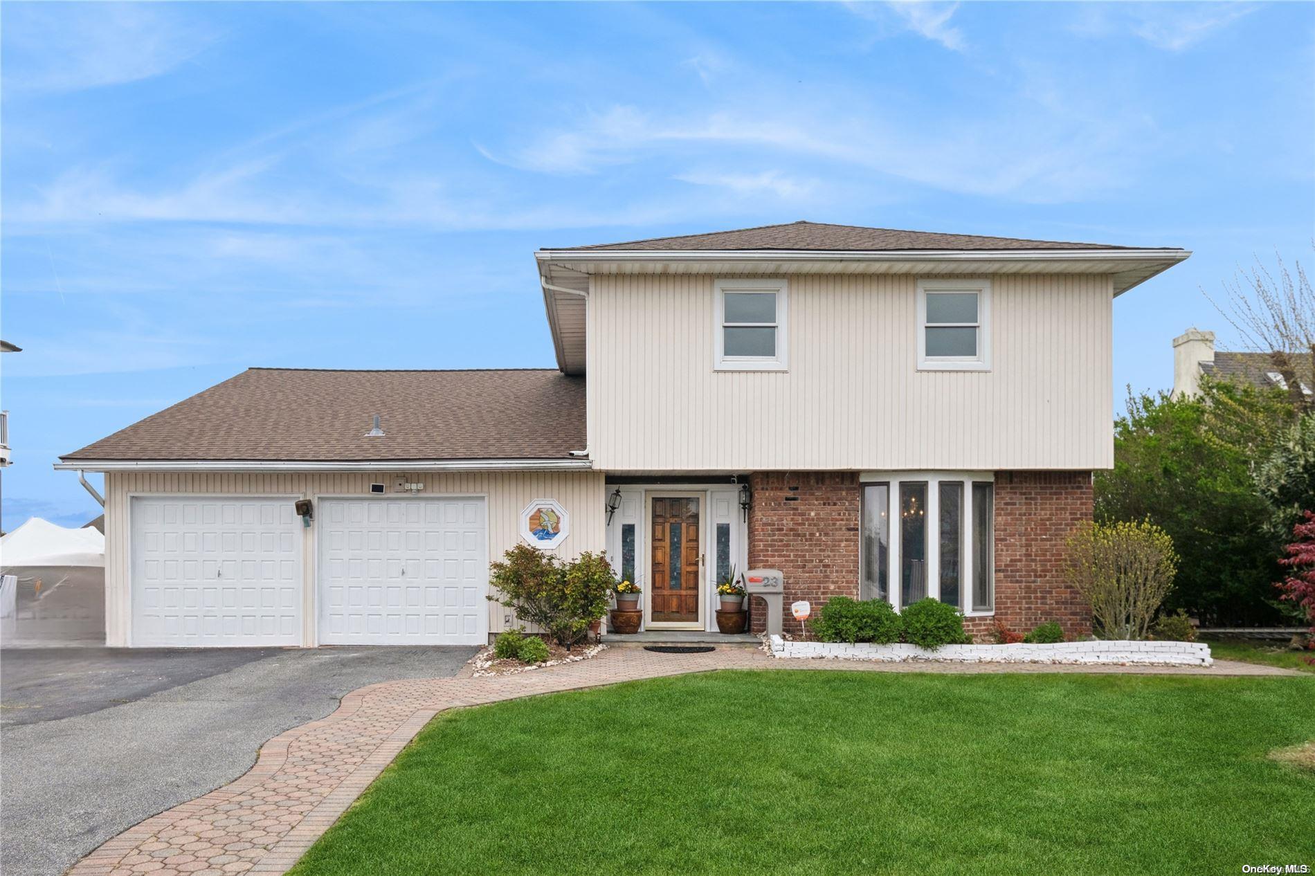 front view of house with a yard