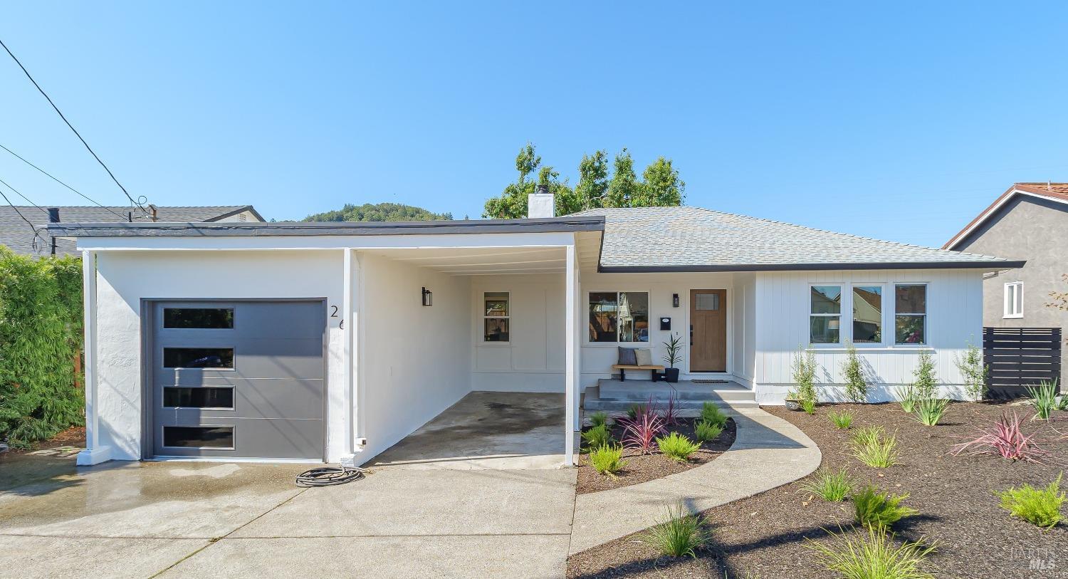 a view of a house with outdoor space