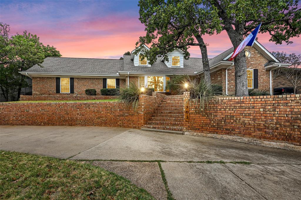 front view of a house