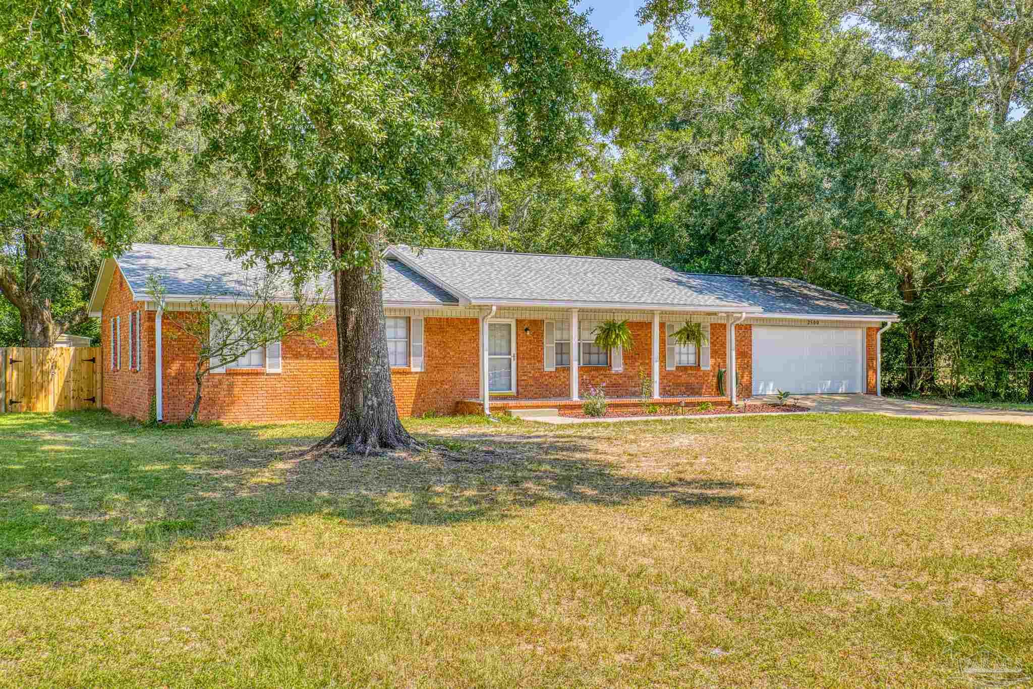 a house that has a big yard