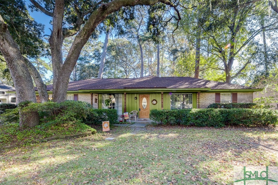 Brick ranch with garage