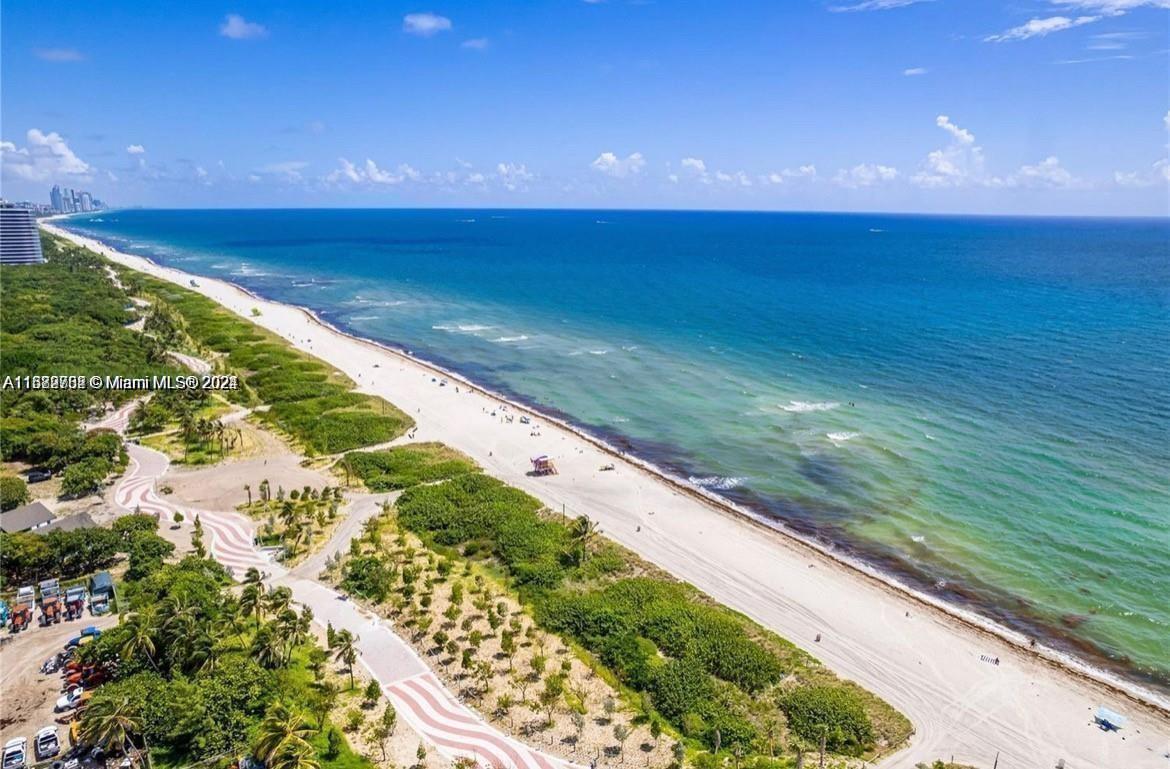 a view of an ocean from a balcony